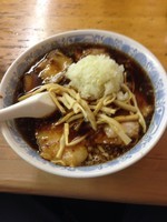 「チャーシュー麺➕大盛➕やくみ（玉ねぎ）➕麺硬め」@ラーメン富士屋 五井店の写真