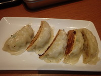 「肉汁餃子(360円)」@麺屋 あっ晴れ 伊勢玉城店の写真