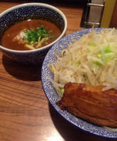 「カレーつけ麺+中盛り」@ラーメン燈郎の写真