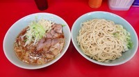 「小ラーメン（690円）＋つけ麺（100円）ニンニク」@ラーメン二郎 中山駅前店の写真