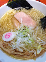 「淡麗中華そば大盛」@中華そば 輝羅の写真