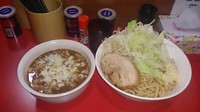 「つけ麺 900円 ヤサイアブラニンニク少なめ」@麺屋 鳳の写真