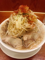 「山盛中華そば720円」@本格中華そば 檜庵 草加店の写真