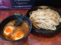 「味玉辛つけ麺@850円」@麺処 元気屋 霞ヶ関店の写真