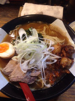 「蟹と煮干しラーメン」@すごい煮干ラーメン凪 渋谷東口店の写真