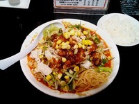 「豆乳冷やし担々面 ￥850＋半ライス ￥100」@たんめん本舗 ミヤビの写真