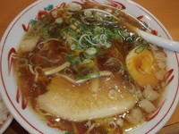 「ラーメン(580円)セット(+250円)」@尾道ラーメン壱番館の写真