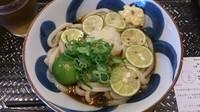 「すだちの冷ぶっかけ_580円」@銀三の写真