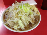 「小豚 ニンニク 野菜  油抜き」@ラーメン二郎 千住大橋駅前店の写真