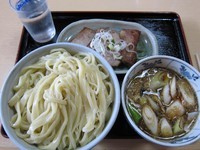 「ねぎチャーシューつけめん900円＋大盛150円」@手打ラーメン 長八の写真