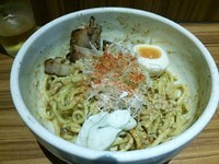 「【限定】ゴルゴンゾーラとクルミの担担麺（小）750円 他」@汁なし破顔の写真