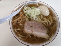「あっさり煮干中華そば（大盛）」@津軽煮干し中華そば にぼにぼ食堂の写真