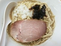 「特濃煮干ソバ（白）（140717）」@煮干中華ソバ イチカワの写真