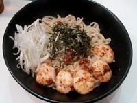 「海老ラー油そば(大) ￥800」@ジャンク堂の写真