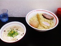 「特製つけ麺(900円)」@自家製麺SHINの写真