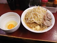 「小ラーメン(700円)+生卵(50円)」@RA-MEN ICHIの写真