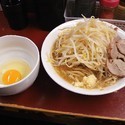 小ラーメン(700円)+生卵(50円)
