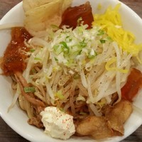 「親父と縁側と冷やしまぜそば　８００円（８月３１日迄）」@つけめんTETSU 壱の木戸 水戸店の写真