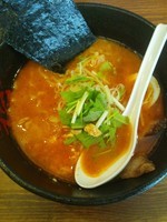 「特製赤猿ラーメン」@麺や 猿の写真