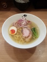 「【限定】麺屋翔×麺処今川コラボ・極媛っこ地鶏の塩らーめん」@麺処 今川の写真