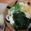 うどん２玉(230円)半熟卵天(100円)