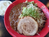 「安養寺カレーらーめん（小ライス付き） ￥830」@麺’sBLAND 文蔵BLACKの写真