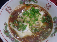 「中華そば(500円)焼飯(500円)」@中華そば ちよだ二番の写真