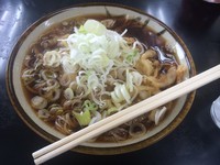 「天ぷらそば【400円】」@立食い 寒川そばの写真