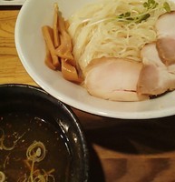 「柿酢のつけ麺(塩)　850円」@麺屋KABOちゃんの写真