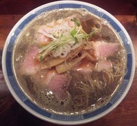 「【限定】 煮干しそば(濃いめ)：800円」@中華そば しば田の写真