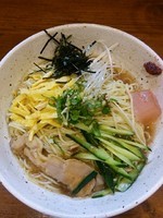 「【冷やし第5弾】冷しジャポネーゼ　～梅の章～900円」@麺処 びぎ屋の写真