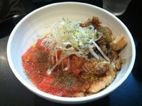 「【限定】イタリアンシーフード油そば　800円(100円割引)」@麺や 勝治の写真