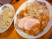 「味噌つけめん＋味玉」@豚星。の写真