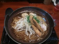 「焼き醤油らーめん（大盛）」@麺屋 蔵人 茅野本店の写真