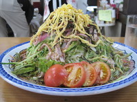 「デラックス冷やし中華(裏メニュー、一皿限定) 1,000円」@見晴屋の写真