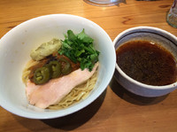 「メヒコなつけ麺」@ラーメン屋 トイ・ボックスの写真