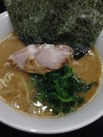 「ノリ増しラーメン並」@横浜家系らーめん 板橋家の写真