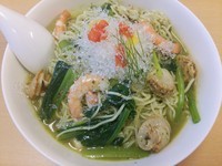 「エビとホタテのジェノベーゼ」@濃厚ラーメン じゅんの写真
