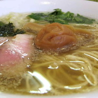 「南高梅塩そば 900円」@蔦の葉の写真