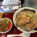 醤油ラーメン+ミニチャーシュー丼