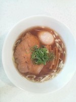 「名古屋コーチンの味玉入り醤油ラーメン」@ラーメン星印の写真