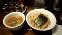 「辛つけ麺玉子入り大辛普通盛り 950円」@二代目えん寺の写真
