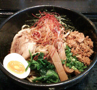 「（限定）激辛まぜそば￥９５０」@麺匠 我家の写真