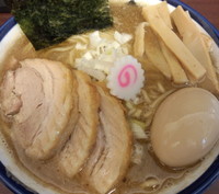 「特製中華そば(中)」@つけめん 玉 本店の写真