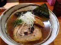 「あっさり煮干しょうゆ並（７５０円）」@麺屋 烈の写真
