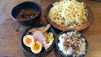 「和屋つけ麺、大盛、Aセット」@らーめん和屋の写真
