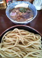 「つけめん￥750+半肉盛り￥180」@次念序の写真