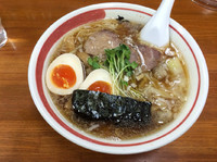 「ワンタンそば＋味玉」@ちばき屋 葛西店の写真