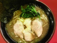 「味噌ラーメン（680円）　ライス（100円）」@横濱家系ラーメン 横道家の写真