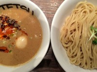 「担々つけ麺 800円」@つけめんTETSU 壱の木戸 水戸店の写真